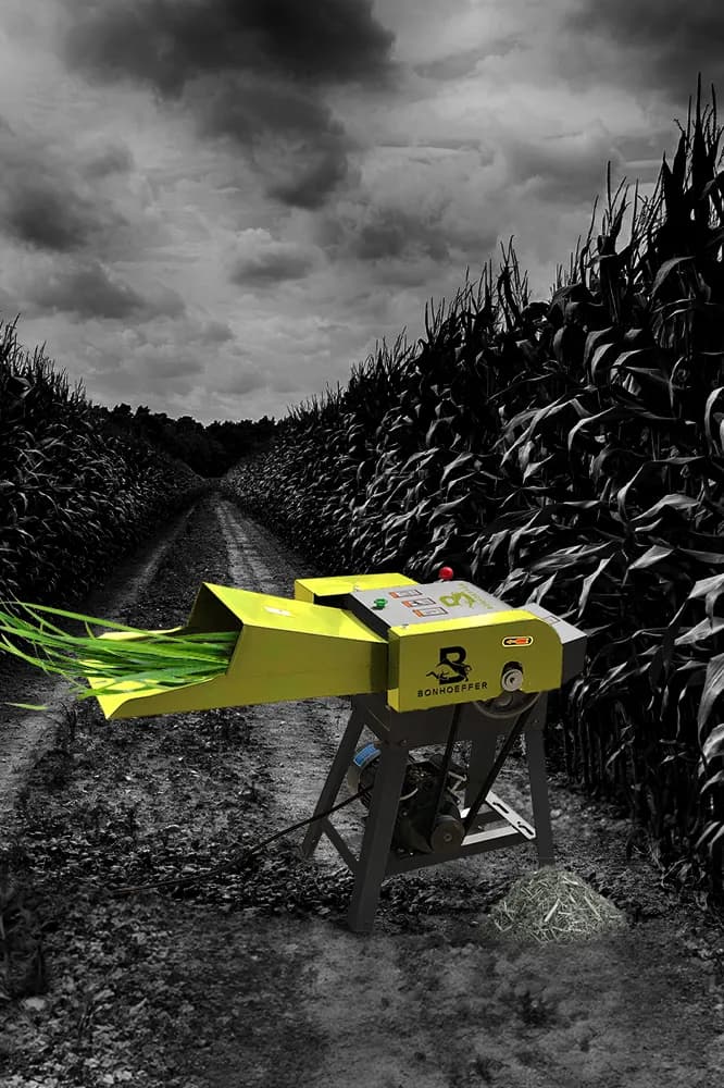 Corn Thresher & Chaff Cutter